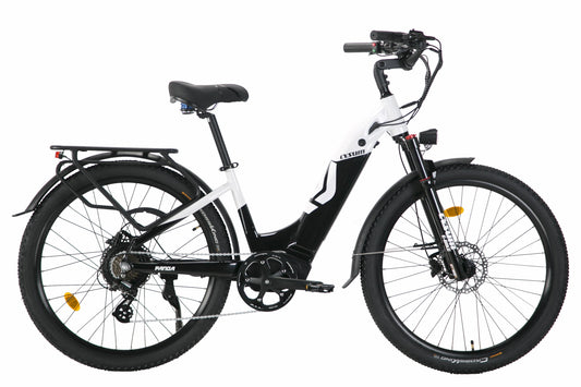 CYSUM Panda aluminum city ebike for women - 27.5 inch tire, 500 watt,