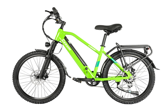 CYSUM Hoody electric mountain bike for teens - 24 inch tire, 250 watt,