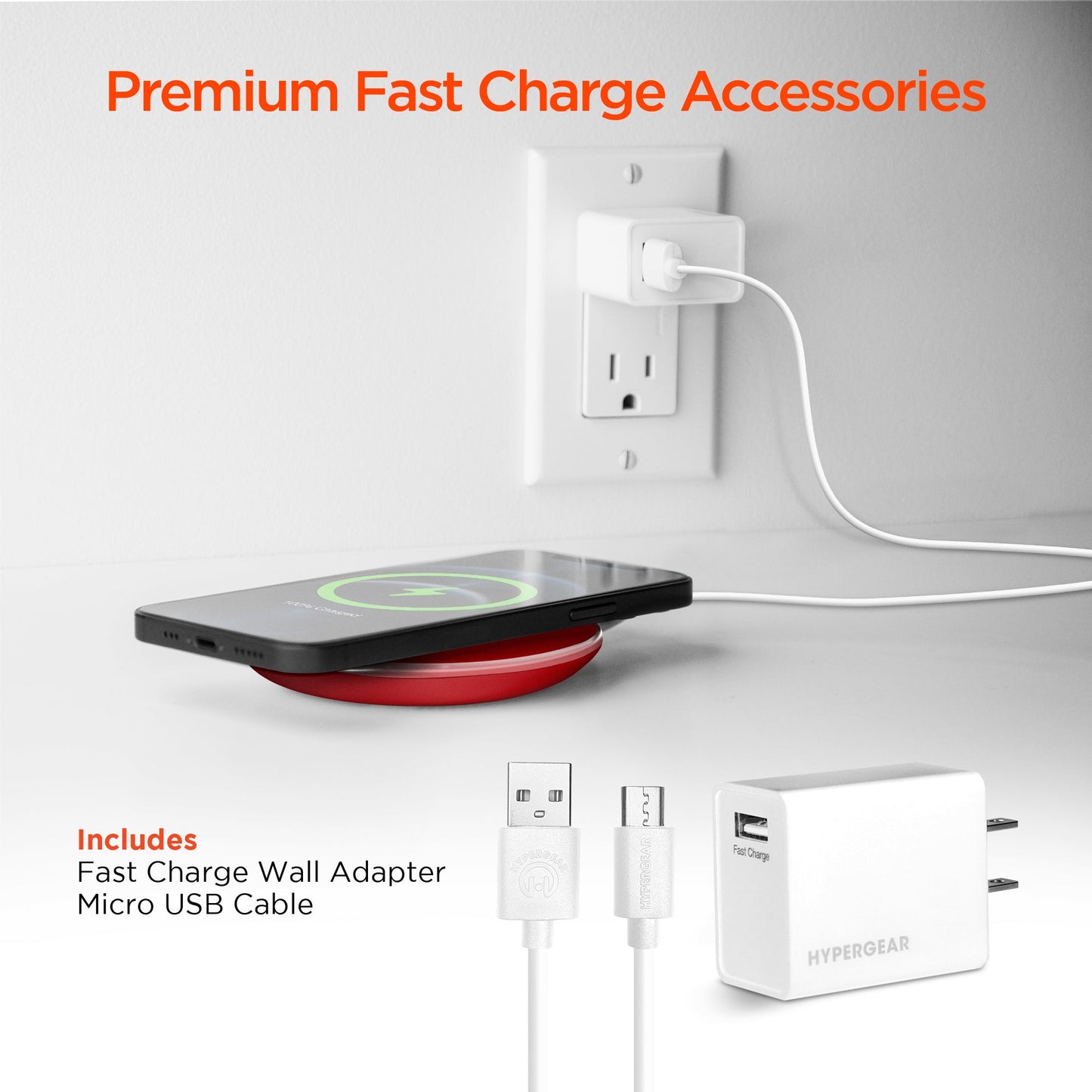 HyperGear ChargePad Pro 15W Wireless Fast Charger