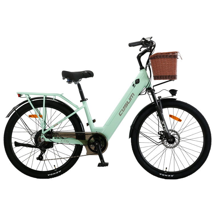 CYSUM X-City women e bike - 26 inch aluminum, 250w 10Ah, speed 25km/h,